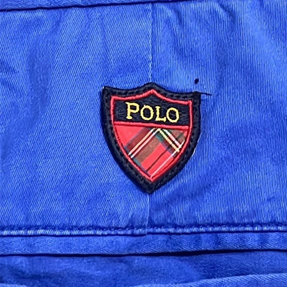 Vintage men’s blue polo golf shorts size 35” - Picture 3 of 6